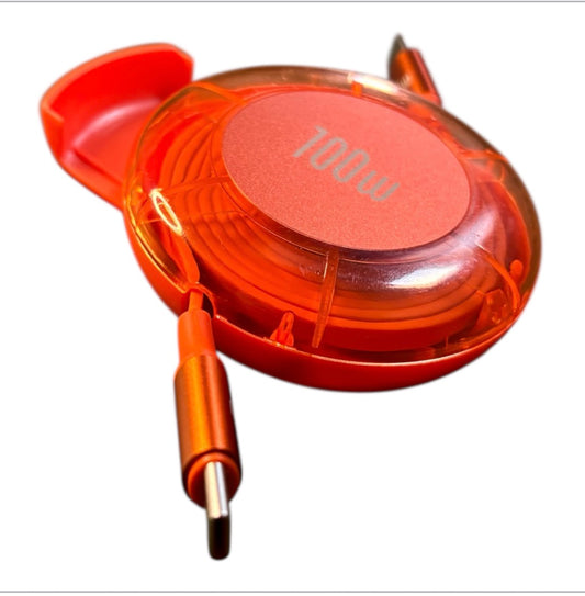 Oprolbare USB-C Snellaadkabel