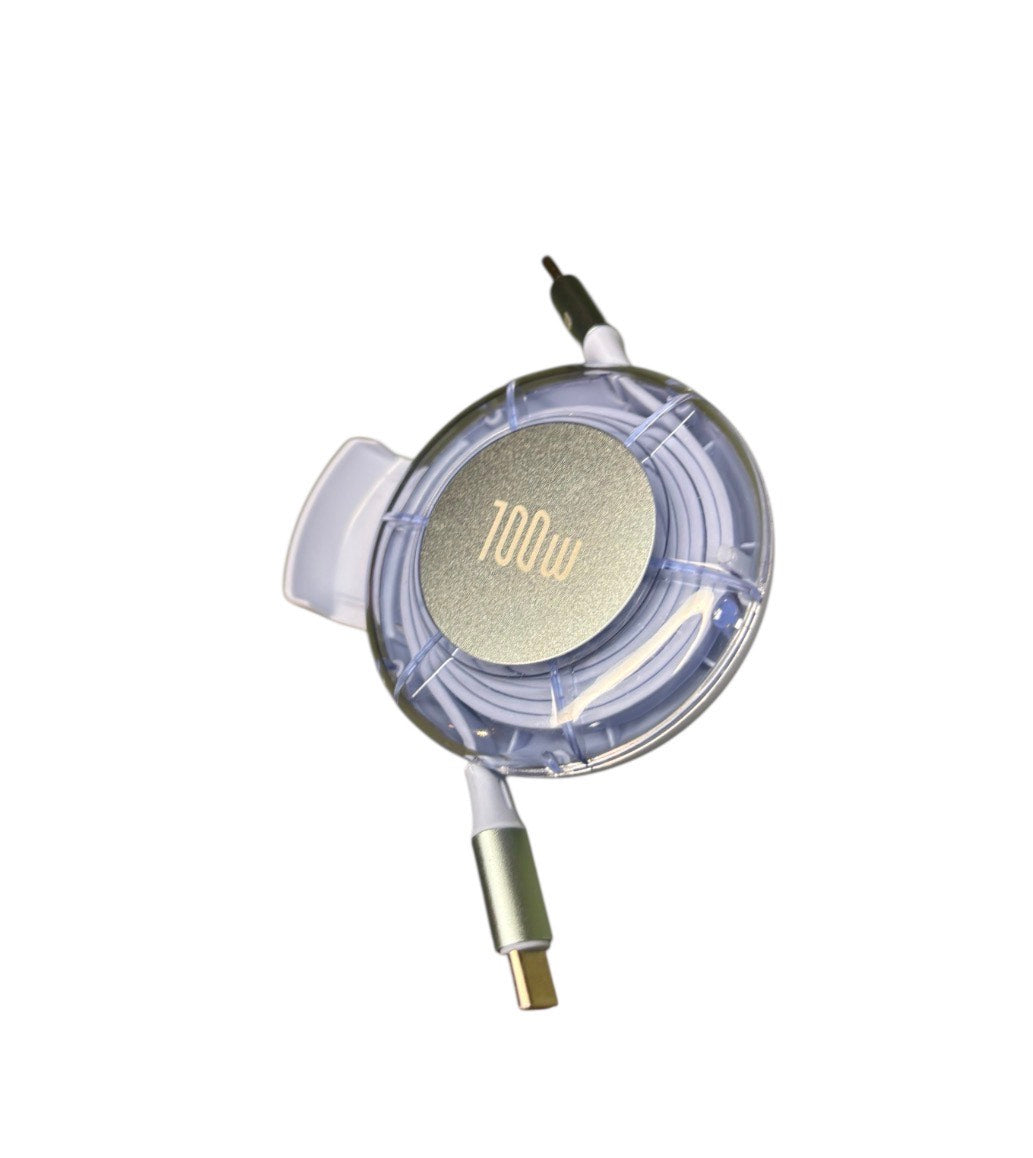 Oprolbare USB-C Snellaadkabel